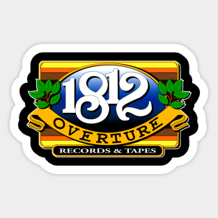 1812 Overture Records And Tapes Sticker